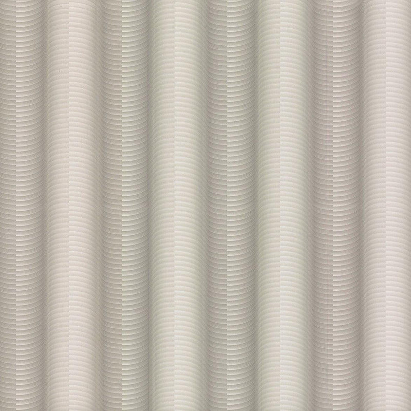 Wallpaper Ebb & Flow Wallpaper Sample // Grey Metallic 8 x 10 