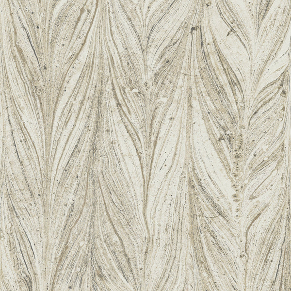 Wallpaper Ebru Marble Wallpaper // Warm Neutral 