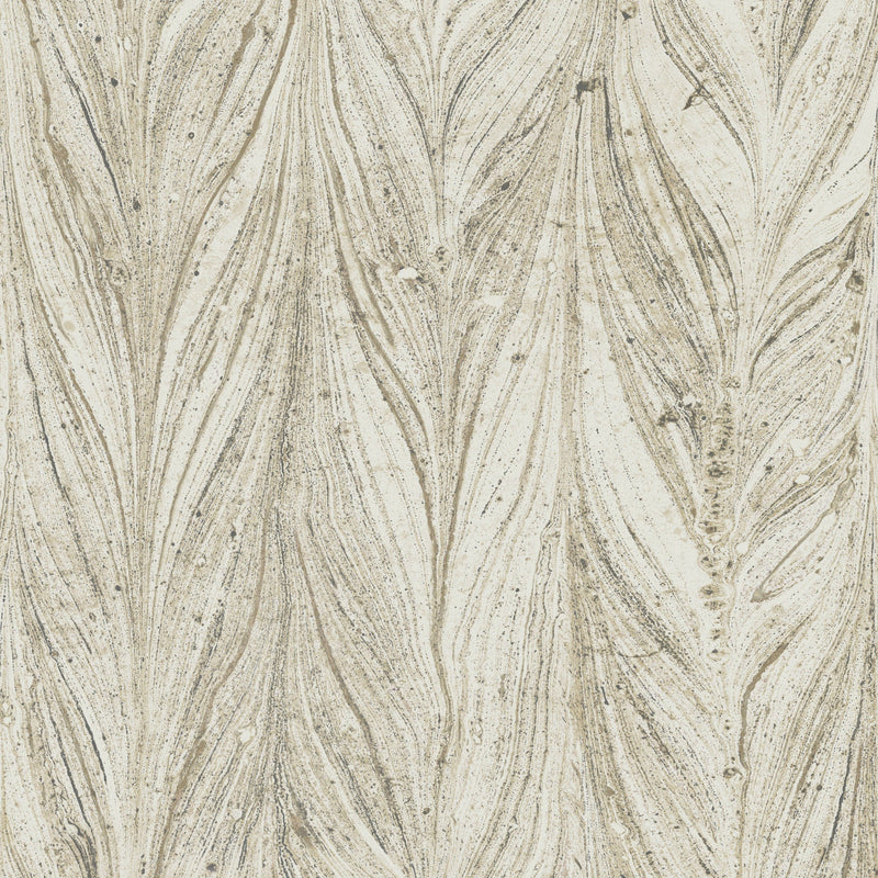 Wallpaper Ebru Marble Wallpaper // Warm Neutral 