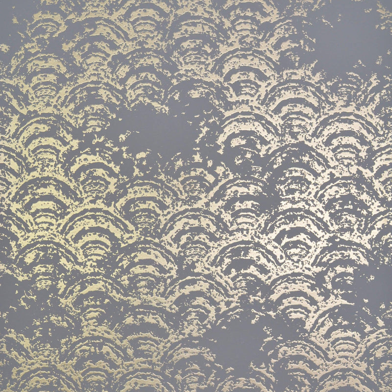 Wallpaper Eclipse Wallpaper Sample // Grey & Gold 8 x 10 
