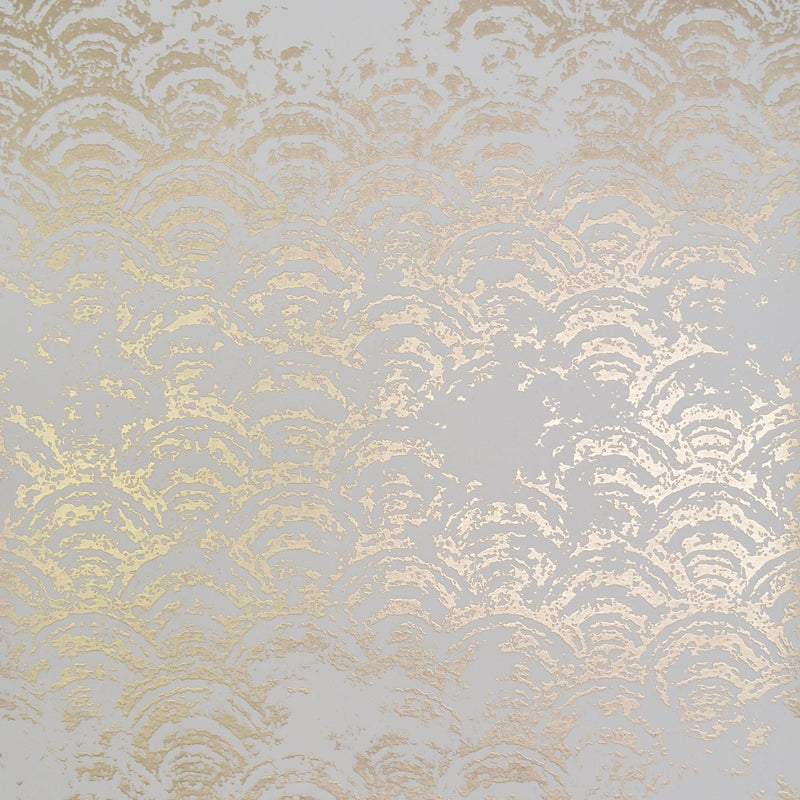 Wallpaper Eclipse Wallpaper Sample // White & Gold 8 x 10 