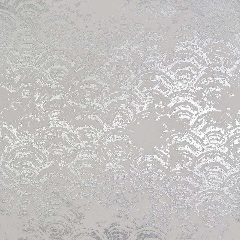 Wallpaper Eclipse Wallpaper Sample // White & Silver 8 x 10 