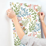 Wallpaper Eden Retreat Wallpaper // White & Multi 