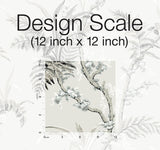 Wallpaper Enchanted Fern Wallpaper // Grey & Beige 