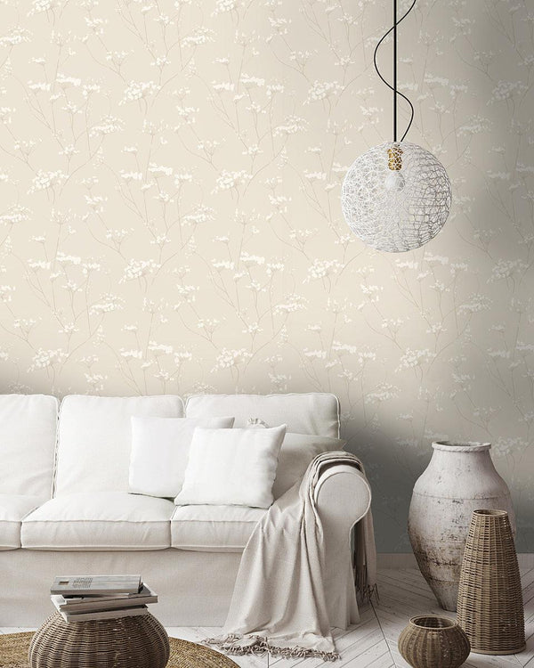 Wallpaper Enchanted Wallpaper // Cream 