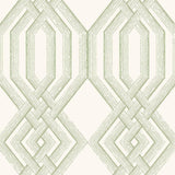 Wallpaper Etched Lattice Wallpaper // Green 