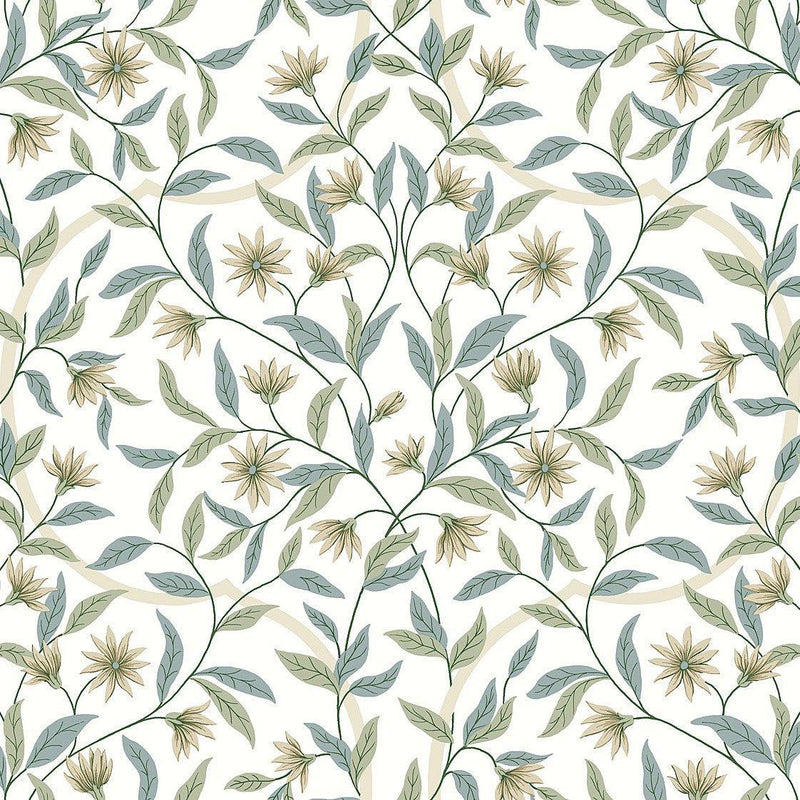 Wallpaper Eucalyptus Wallpaper Sample // Jasmine 8 x 10 