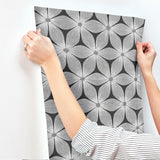 Wallpaper Everlasting Wallpaper // Black & Silver 