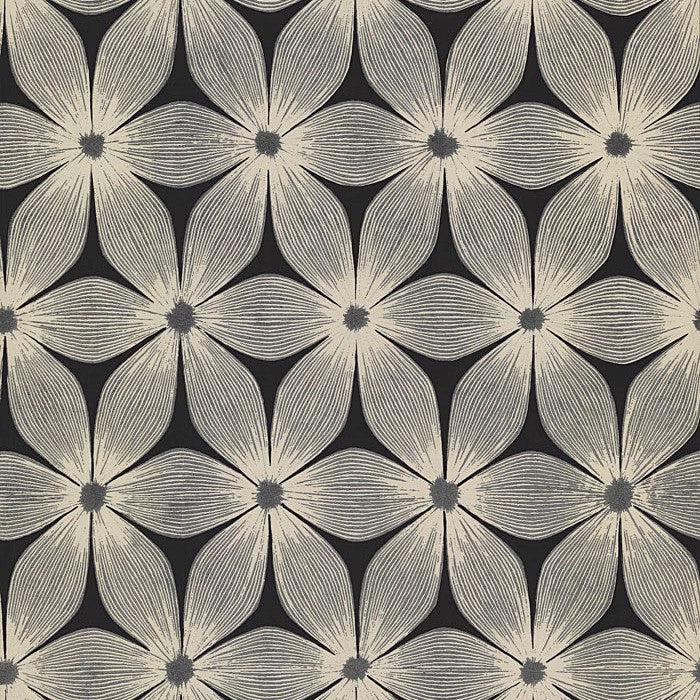 Wallpaper Everlasting Wallpaper Sample // Black & Silver 8 x 10 