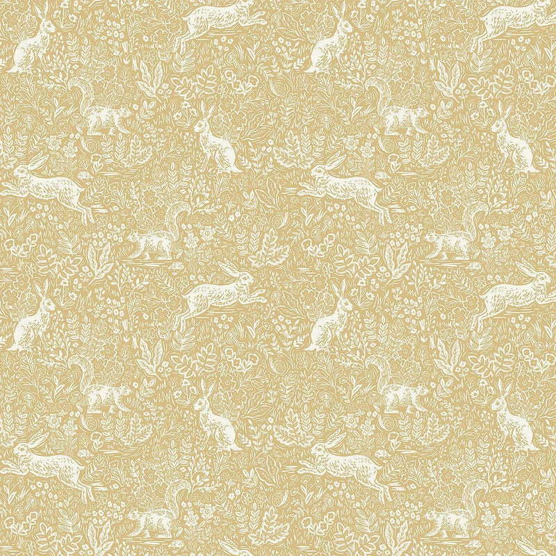 Wallpaper Fable Wallpaper Sample // Gold 8 x 10 