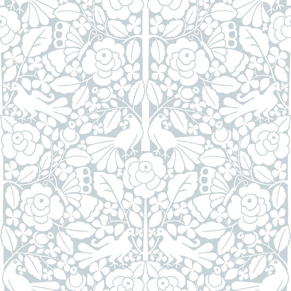 Wallpaper Fairy Tales Wallpaper // Blue 