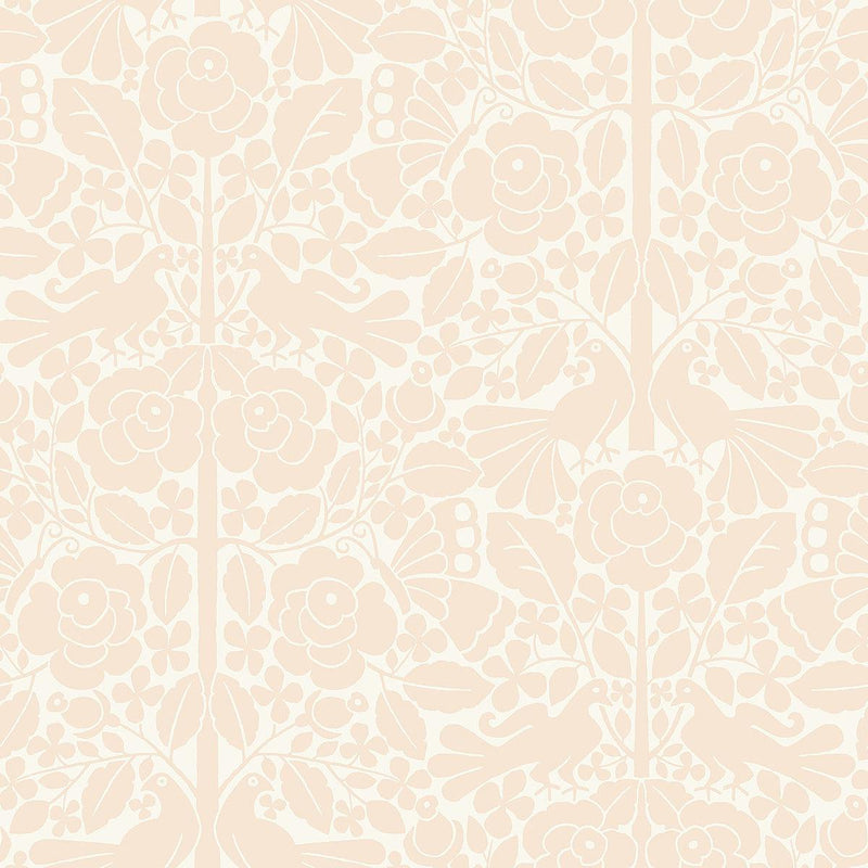 Wallpaper Fairy Tales Wallpaper Sample // Pink 8 x 10 