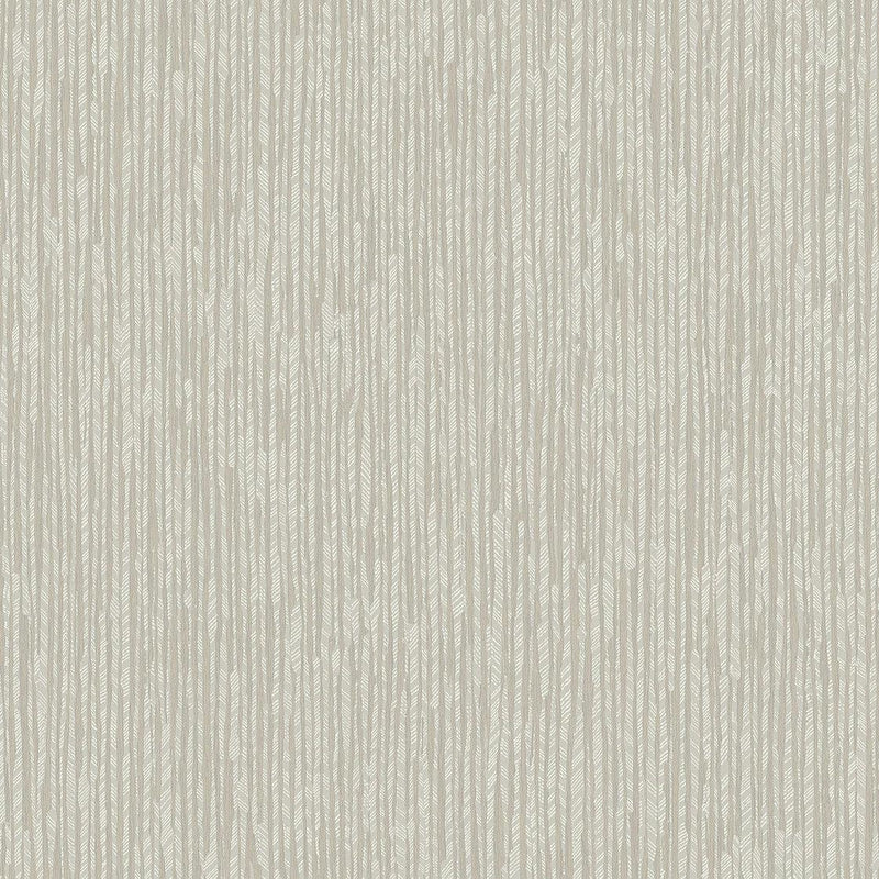 Wallpaper Feather Fletch Peel & Stick Wallpaper Sample // Beige 8 x 10 