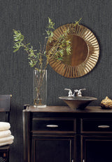 Wallpaper Feather Fletch Wallpaper // Black 