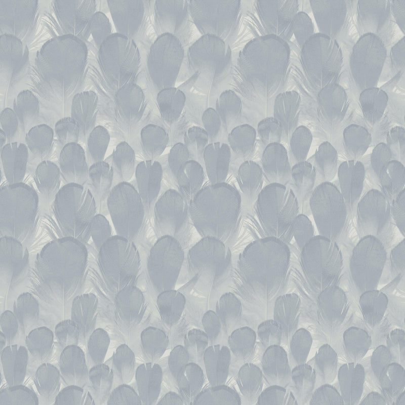 Wallpaper Feathers Wallpaper Sample // Lavender 8 x 10 