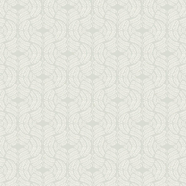 Wallpaper Fern Tile Wallpaper // Light Grey 