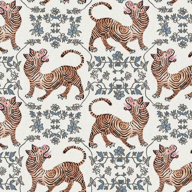 Wallpaper Ferr&i Wallpaper Sample // Blue 8 x 10 