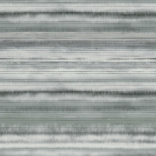 Wallpaper Fleeting Horizon Stripe Wallpaper // Grey 
