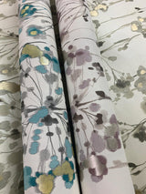 Wallpaper Flourish Peel & Stick Wallpaper // Beige 