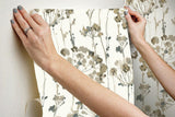 Wallpaper Flourish Peel & Stick Wallpaper // Neutral 