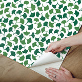 Wallpaper Forest Glade Peel & Stick Wallpaper // Forest Geen 