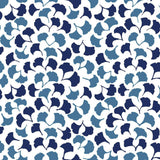 Wallpaper Forest Glade Peel & Stick Wallpaper // Navy Blue 