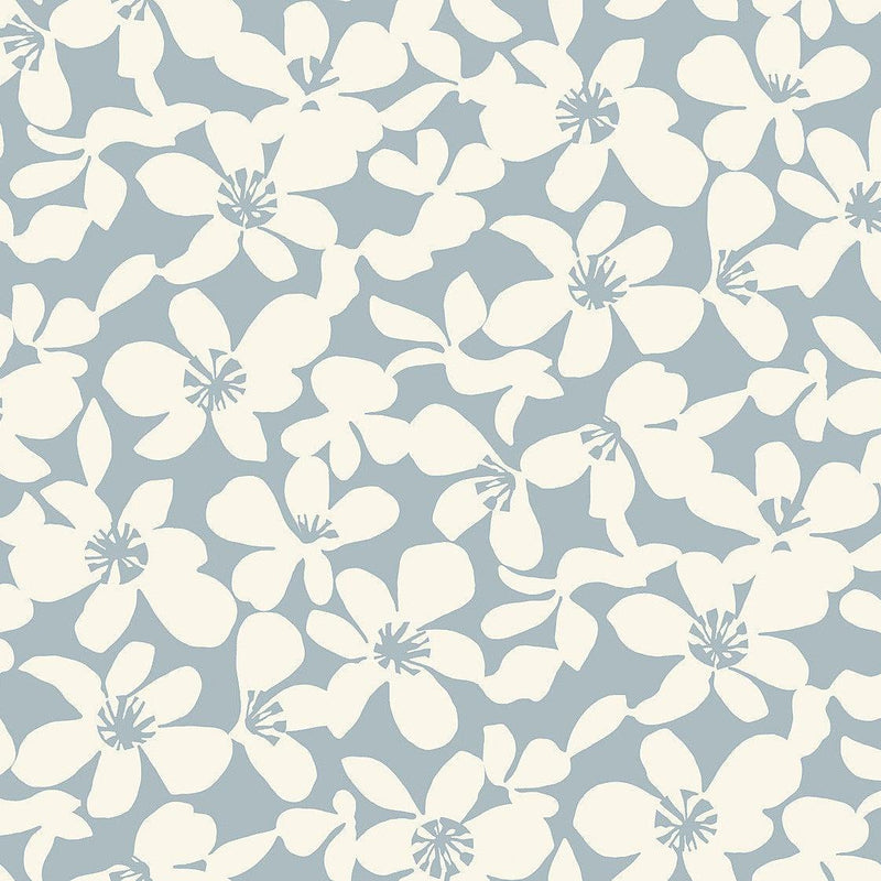 Wallpaper Free Spirit Wallpaper Sample // Blue 8 x 10 