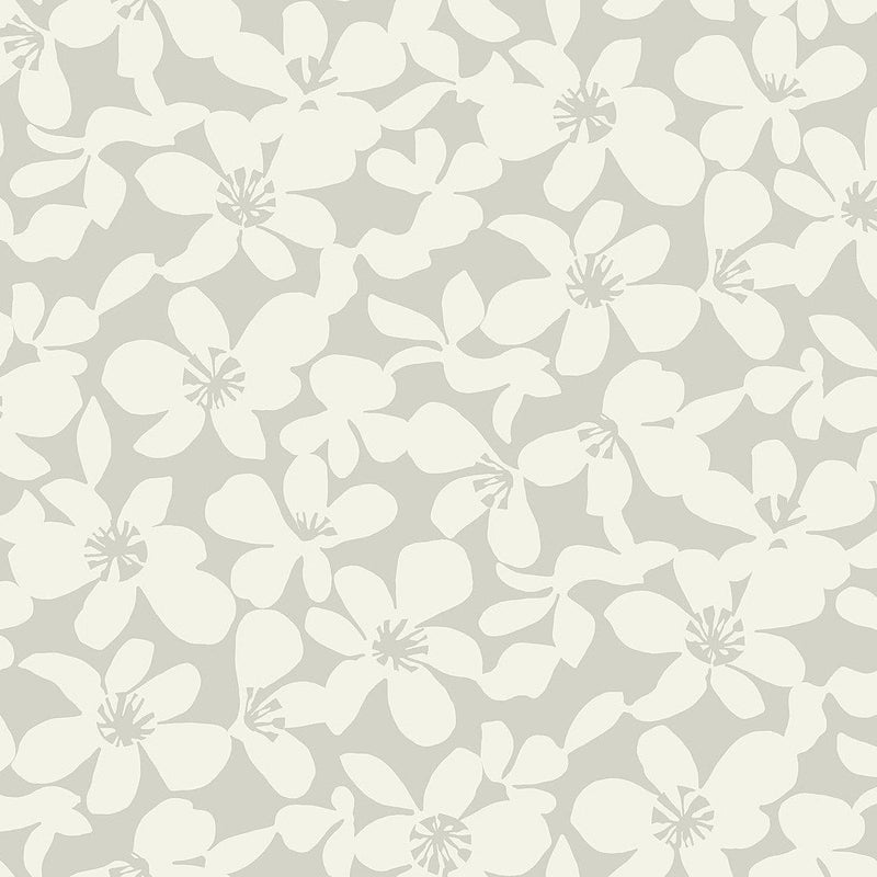 Wallpaper Free Spirit Wallpaper Sample // Grey 8 x 10 