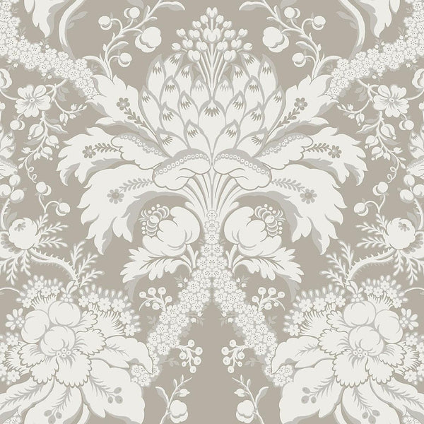 Wallpaper French Artichoke Dam Peel & Stick Wallpaper // Beige 
