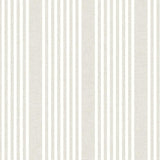 Wallpaper French Linen Stripe Wallpaper // Soft Linen 