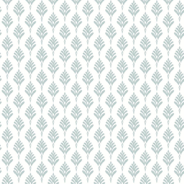 Wallpaper French Scallop Wallpaper // Light Grey 