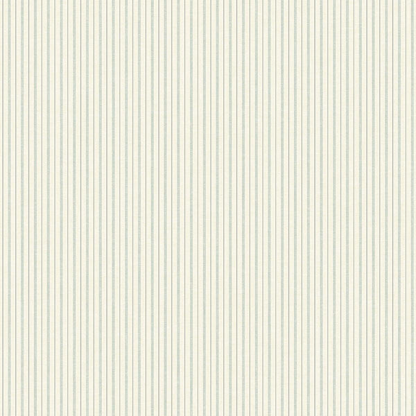 Wallpaper French Ticking Wallpaper // Light Blue 