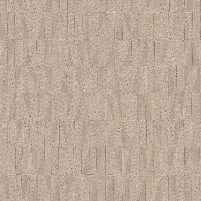 Wallpaper Frost Peel & Stick Wallpaper Sample // Beige 8 x 10 