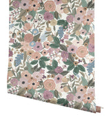 Wallpaper Garden Party Peel & Stick Wallpaper // Blush Multi 