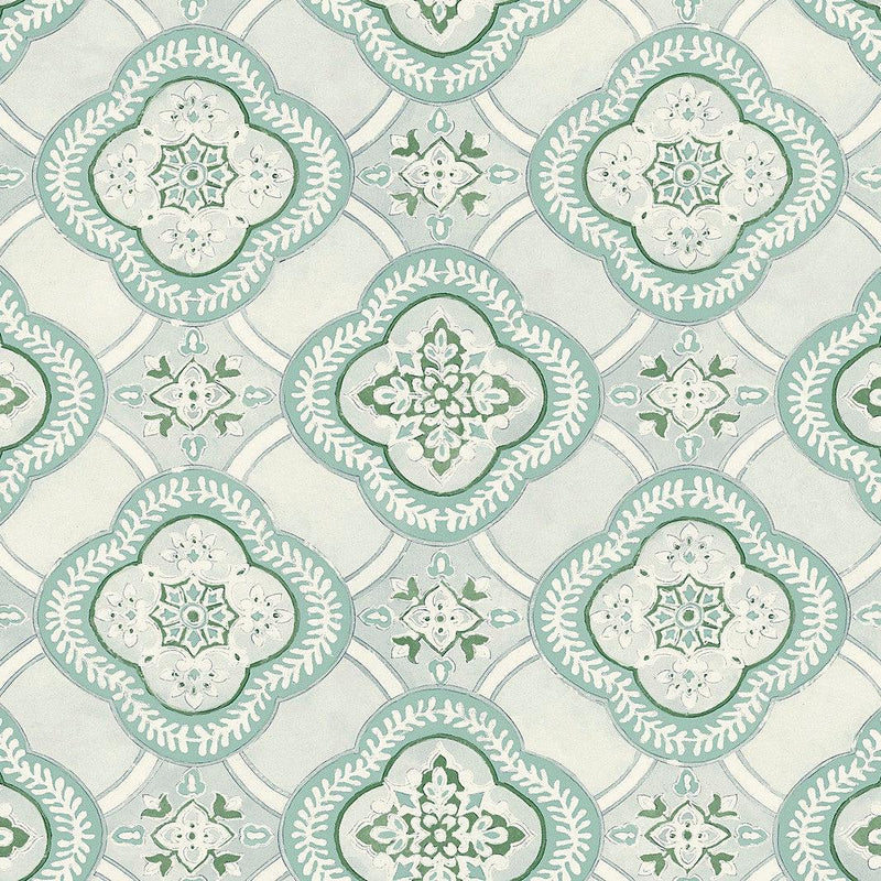 Wallpaper Garden Trellis Wallpaper // Rain 