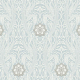 Wallpaper Gatsby Damask Wallpaper // Blue 
