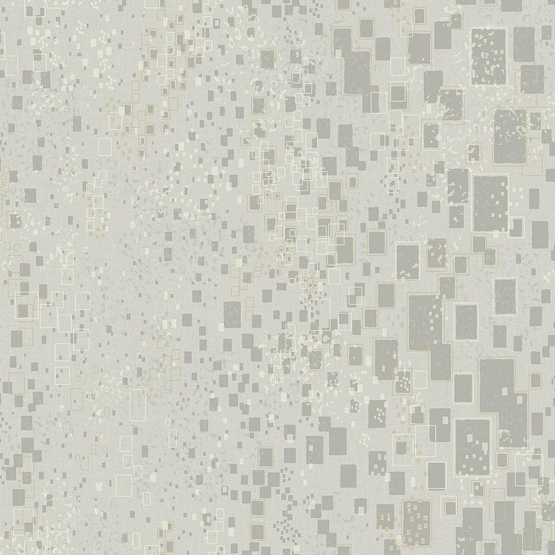 Wallpaper Gilded Confetti Wallpaper Sample // Silver & Grey 8 x 10 