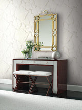 Wallpaper Gilded Marble Wallpaper // Grey & Gold 