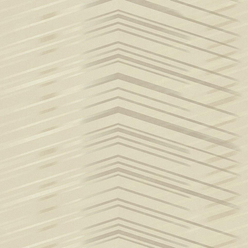 Wallpaper Glistening Chevron Wallpaper Sample // Blonde 8 x 10 