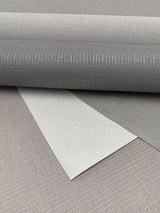 Wallpaper Gossamer Woven Wallpaper // Silver & Grey 