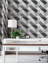 Wallpaper Graphic Geo Wallpaper // Black & White 