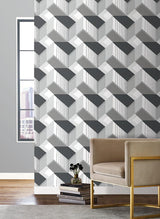 Wallpaper Graphic Geo Wallpaper // Black & White 