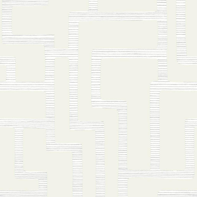 Wallpaper Graphic Polyomino Wallpaper // Pearl 