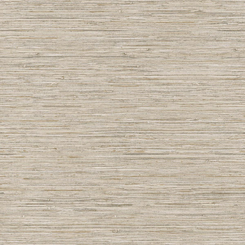 Wallpaper Grasscloth Wallpaper Sample // Brown 8 x 10 