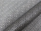 Wallpaper Grecian Geometric Wallpaper // Black 