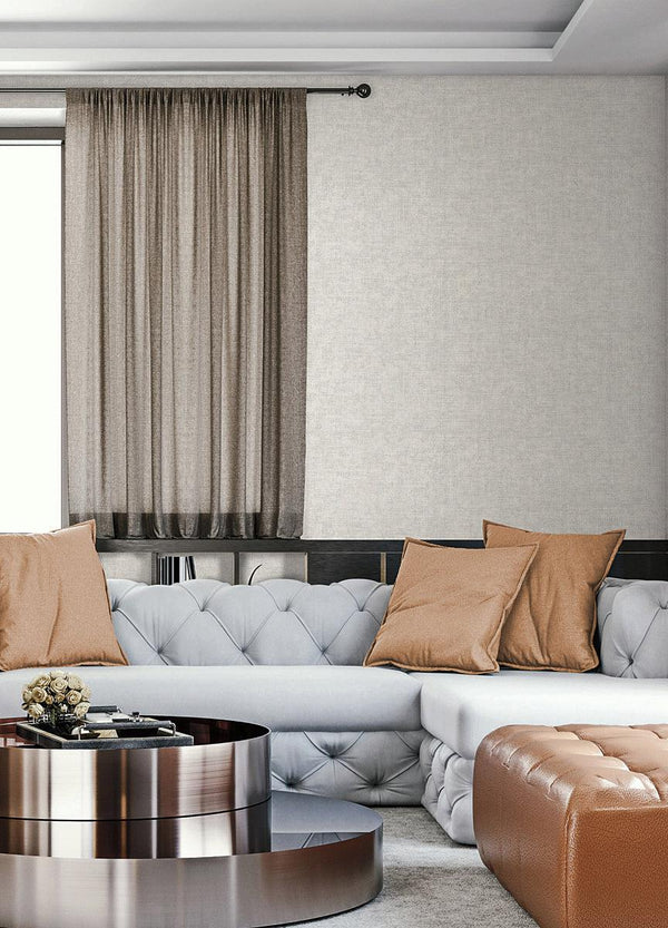 Wallpaper Gunny Sack Texture Wallpaper // White 