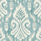 Wallpaper Hawthorne Ikat Wallpaper // Aqua 