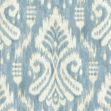 Wallpaper Hawthorne Ikat Wallpaper // Blue 