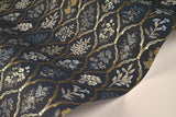 Wallpaper Hawthorne Wallpaper // Navy & Gold 