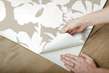 Wallpaper Hibiscus Arboretum Peel & Stick Wallpaper // Off White 